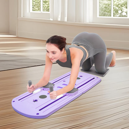 Ab Workout Board 8-in-1 Multifunctional Pilates Board Set – Core Exerciser for Waist & Abdomen Strength Training
