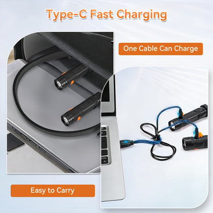 Hands-Free Neck Light LED Wearable Reading Light with Magnetic Base & Flexible Design, Portable Book Light for Reading