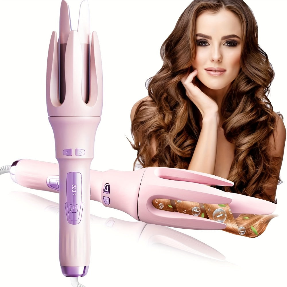 Automatic Curling Iron 32mm Essential Oil Coating, for Home, Travel and Salon Hair Styling