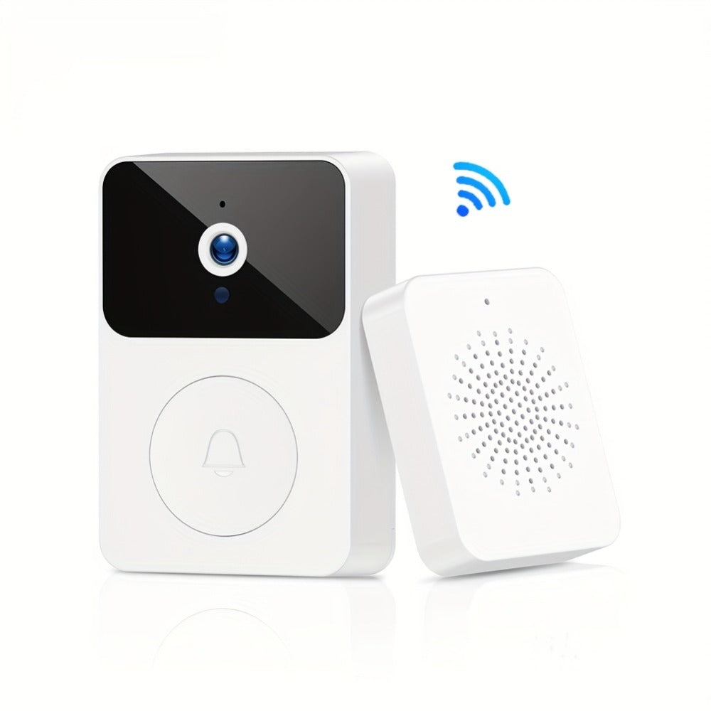 Video Doorbell 960p Wireless Camera with Voice Changer, Night Vision, Two-Way Audio and Single or Two-Pack Options