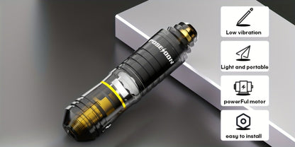 Tattoo Machine Kit POSEIDON BT17-XH Wireless Pen with 1200mAh Battery, LCD, 10 Cartridges and 6 Inks
