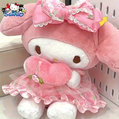 Kawaii Sanrio Plush Toy 12 Inch, Hello Kitty Kuromi My Melody Stuffed Animal Doll for Girls Kids Teens