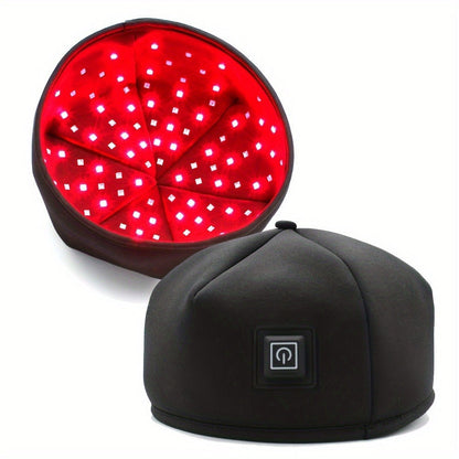 Red Light Therapy Cap FDA Cleared 120 LEDs | 660nm & 830nm Wavelength Hair Growth Helmet for Home Use | Near Infrared Light Therapy Hat