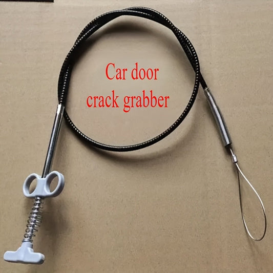 Car Door Opening Airbag Tool 39.37 Inch Spring-Loaded Wedge with Ergonomic Handle Coil Cable for GM Vehicles Window Door Installation Repair