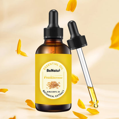 Aromatherapy Oil Frankincense, Argan or Jojoba Selection in 60ml or 120ml Dropper Bottles for Home Use