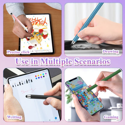 Stylus Pen 10 Pack Universal 2-in-1 Touch Screen Pen Compatible with iPad iPhone Android Samsung for an Everyday Personal Care Routine