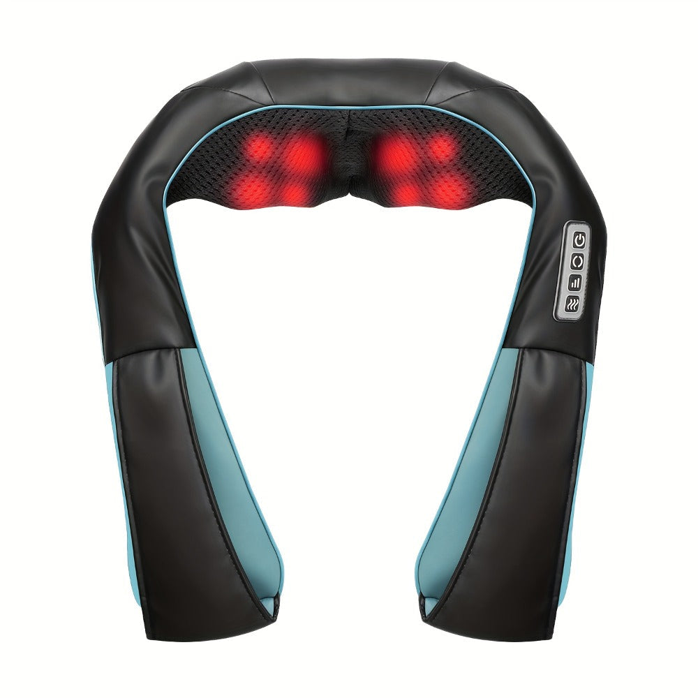 Acupressure Massager, Electric Acupoint Deep Kneading Neck & Shoulder Massager for Back, Waist, Legs