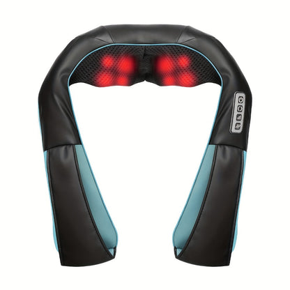 Acupressure Massager, Electric Acupoint Deep Kneading Neck & Shoulder Massager for Back, Waist, Legs