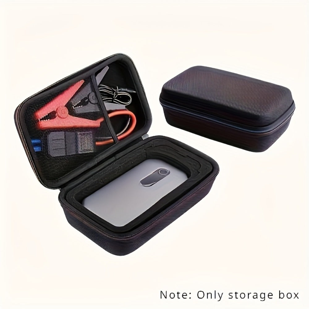 EVA Jump Starter Storage Case – Shockproof Drop-Proof Portable Organizer for Car Jump Starters & Automotive Accessories