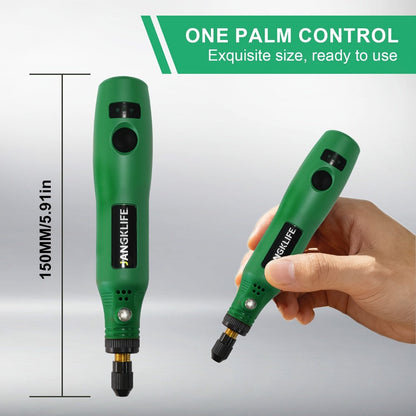 Cordless Rotary Tool Kit 102pcs, Rechargeable Engraving Pen with Adjustable Speed for Wood Carving