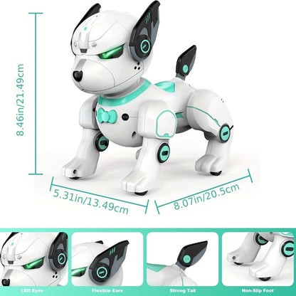 Robot Dog Toy for Kids Upgraded Intelligent Electronic Pet with the Listed Color, Size or Set Options for Everyday Use