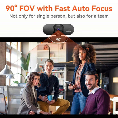 4K Webcam AI Auto Framing True Autofocus with Dual Noise Canceling Mics & 90° FOV for an Everyday Personal Care Routine