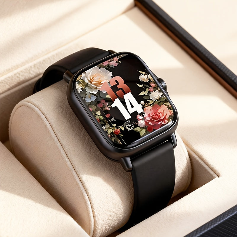 Smartwatch with Remote Photo Control & Bluetooth Calling, Large Screen Unisex, Message Notifications, Multiple Sport Modes, Heart Rate