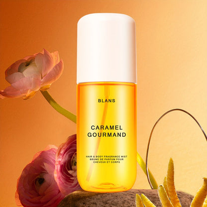 Body & Hair Perfume Spray for Women 3.38 oz - Caramel Gourmand Scent, Fragrance Mist for Skin Body & Hair