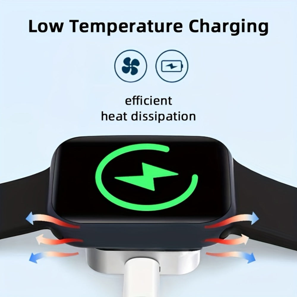 Apple Watch Magnetic Charging Stand with USB-C – Fast Magnetic Charger Dock Compatible with iWatch Ultra Series 9 8 7 6 5 SE 4 3 2 Portable
