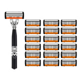 1 handle + 18 blades