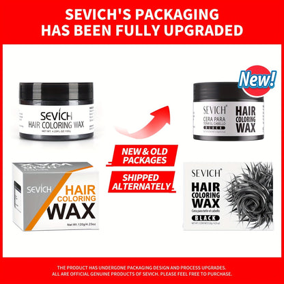 Hair Color Wax 13 Shades 120g, Temporary Hair Dye for Men & Women, Easy Apply & Wash Out, Party, Festival