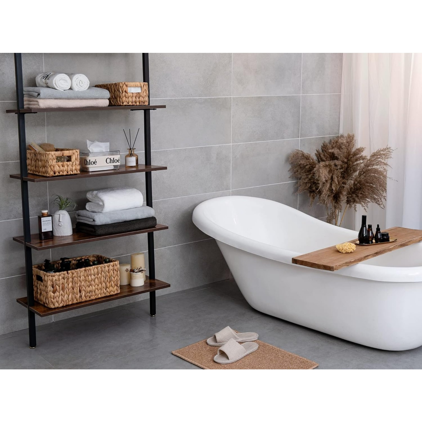 Storage Baskets, Seagrass and Water Hyacinth with Built-In Handles in Six Style Options with Material, Size and Pack Options for Shelf