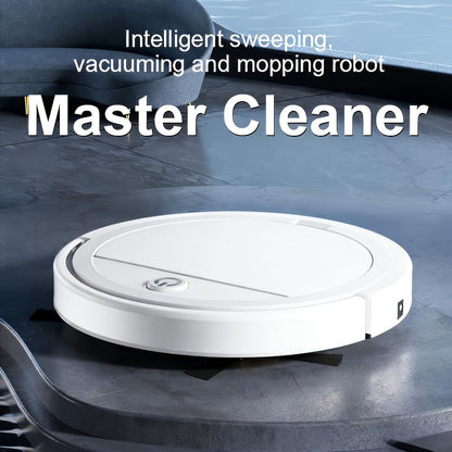 2000Pa Robot Vacuum Cleaner 150-Min Battery, Multifunctional Auto Floor Cleaner for Pet Hair, Dust & Paper Debris