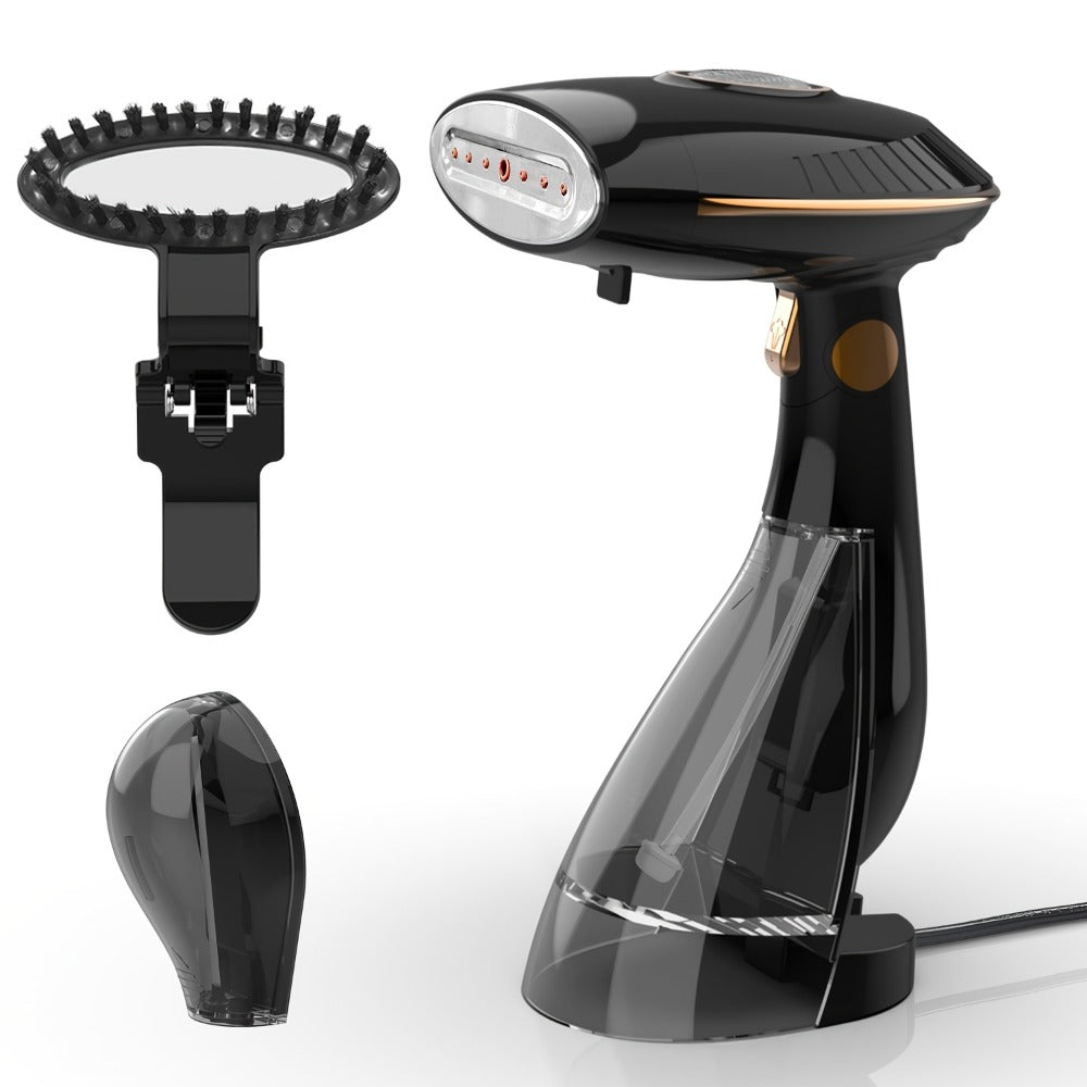 1500W Handheld Garment Steamer with Wide Steam Head, Detachable Tank Area and Two Preserved Model Labels