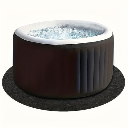 Hot Tub Mat for Garden, Patio and Yard Use, with the Listed Configuration, for Everyday Use and Organized Storage