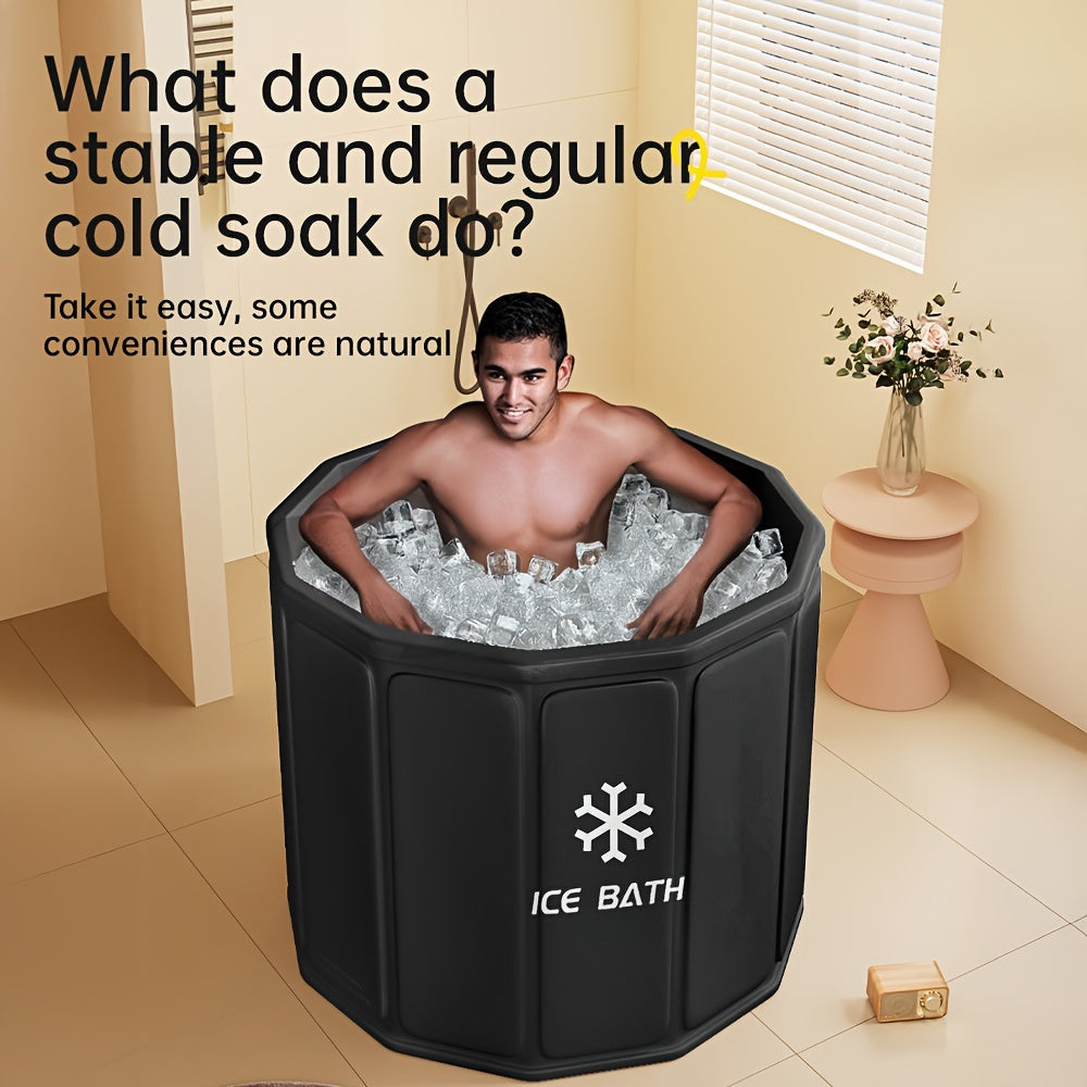 Ice Bath Tub Portable Foldable for Garden, Patio and Yard Use, with the Listed Configuration