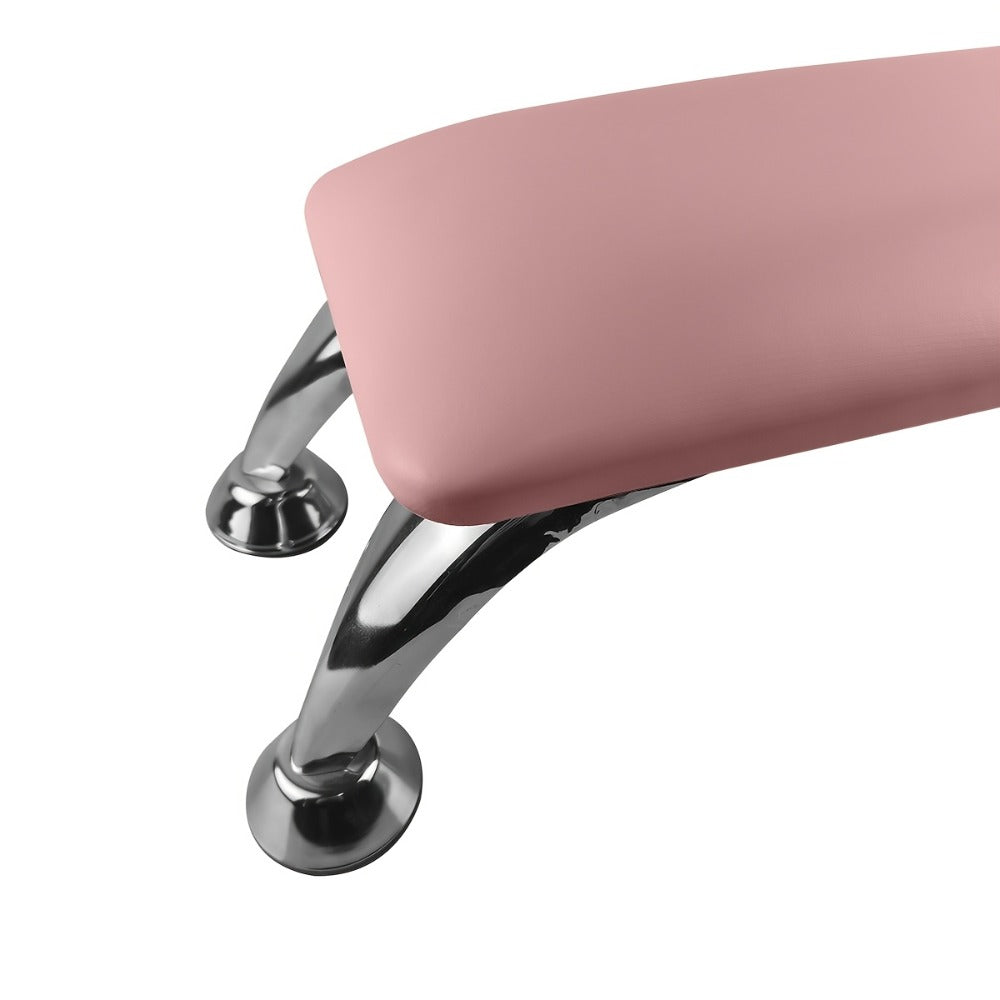 Nail Armrest Hand Pillow Professional Manicure Wrist Rest Cushion for Nail Salon Studio – Soft Hand Rest Support for Nail Tech Pink Black