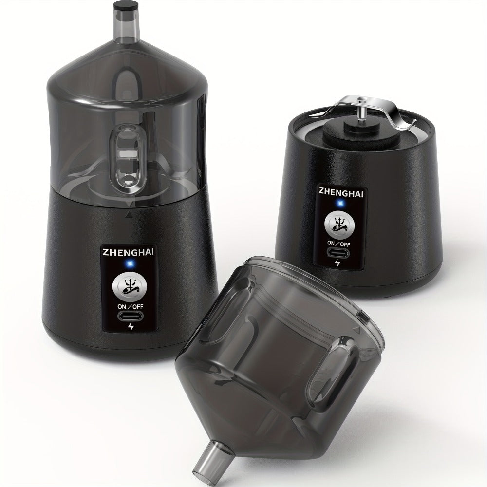 Electric Herb Grinder 150W USB-C Rechargeable - Dual Mode Pulse & Auto, Fast Grinding Dry Spices & Herbs