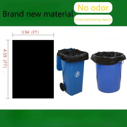 65 Gallon Trash Bags, Extra Large Black Garbage Bags Tear-Resistant Thickened, 25 & 50 Count for Yard Waste