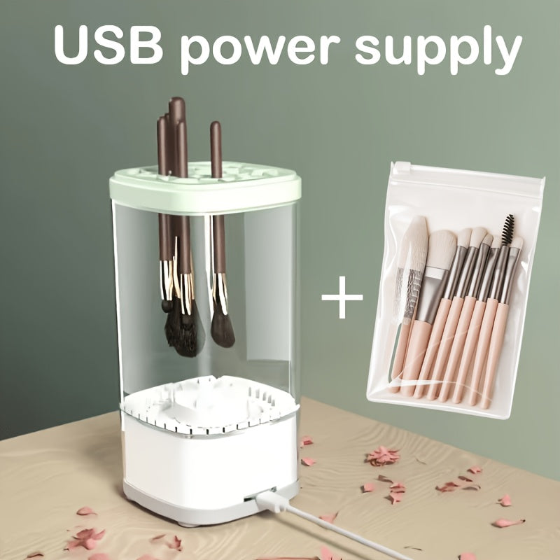 Electric Makeup Brush Cleaner 7000RPM Handheld Automatic USB & Battery Powered – Cosmetic, for Makeup, Travel and Everyday Vanity Use