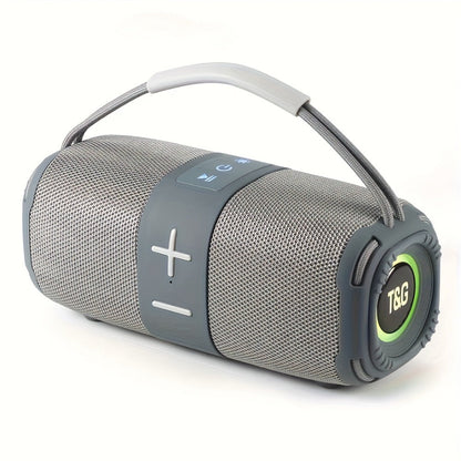 Portable Bluetooth Speaker TG668 Model with IPX4, LED Breathing Light, TWS, FM, USB, TF and AUX
