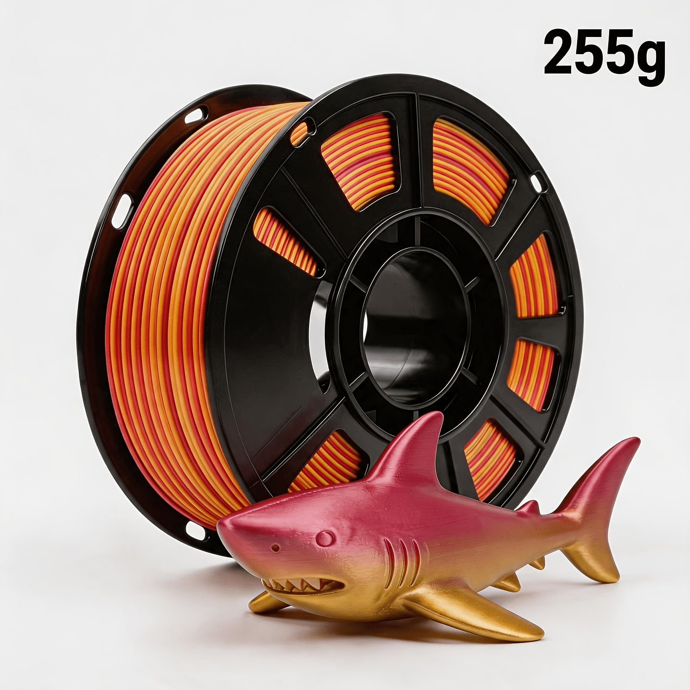 Rainbow PLA Filament 1.75mm Single Dual Triple Color Vacuum Packed, Neatly Wound High Precision ±0.02mm Smooth Printing