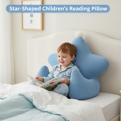 Kids Reading Pillow Star Shape with Neck Support Back Support Lumbar Support & Armrests Spine for Entryways, Bedrooms and Living Spaces
