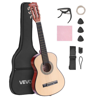 Acoustic Guitar, Black, VEVOR, Classical, Beginner for Lessons and Practice detail image - detail view 5