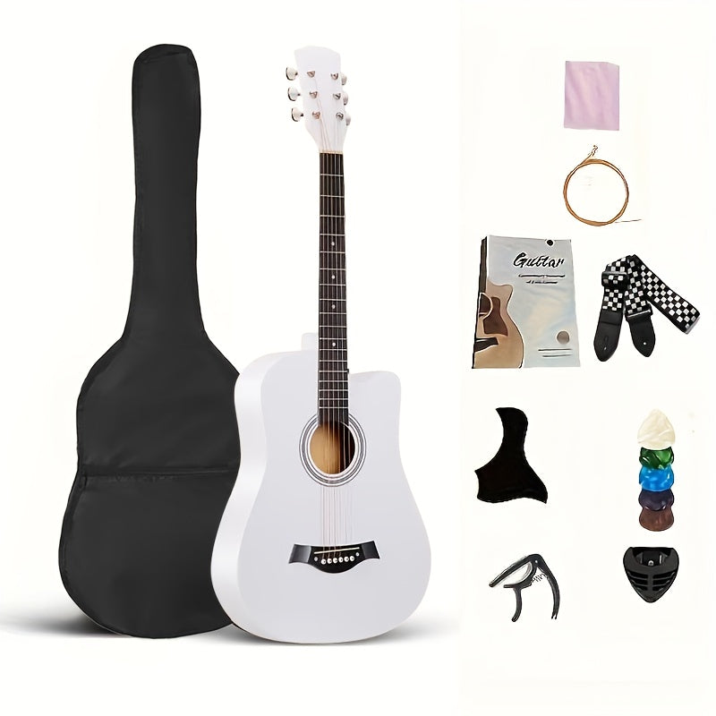Acoustic Guitar shown in the 【white】 option