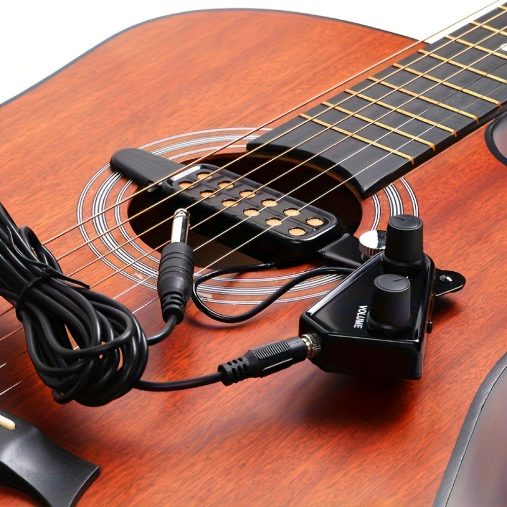 Acoustic Guitar Soundhole Pickup with Volume, Tone and 3-Meter Cable detail image - detail view 4