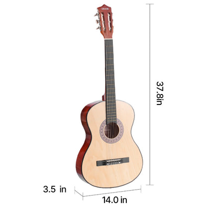 Acoustic Guitar, VEVOR, Classical, Beginner for Lessons and Practice detail image - detail view 15