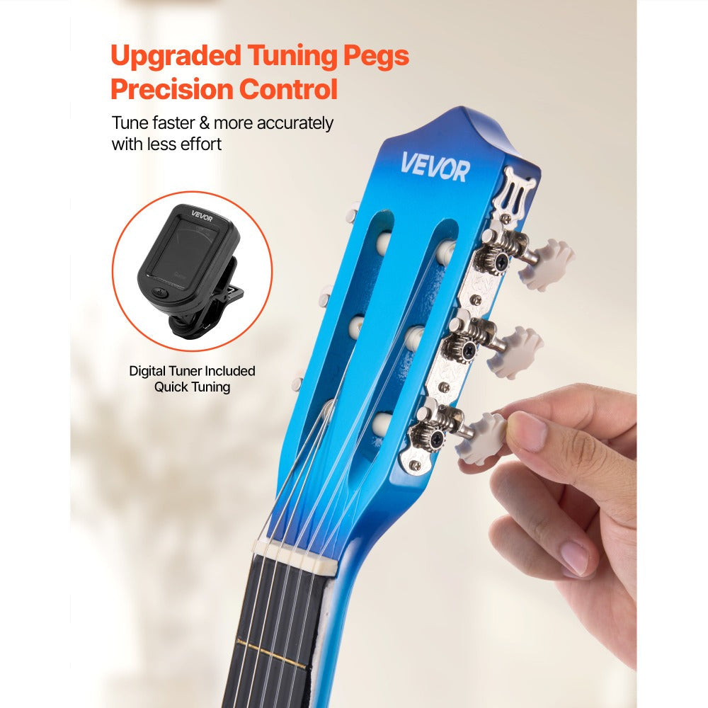 Acoustic Guitar, VEVOR, Classical, Beginner for Lessons and Practice detail image - detail view 20