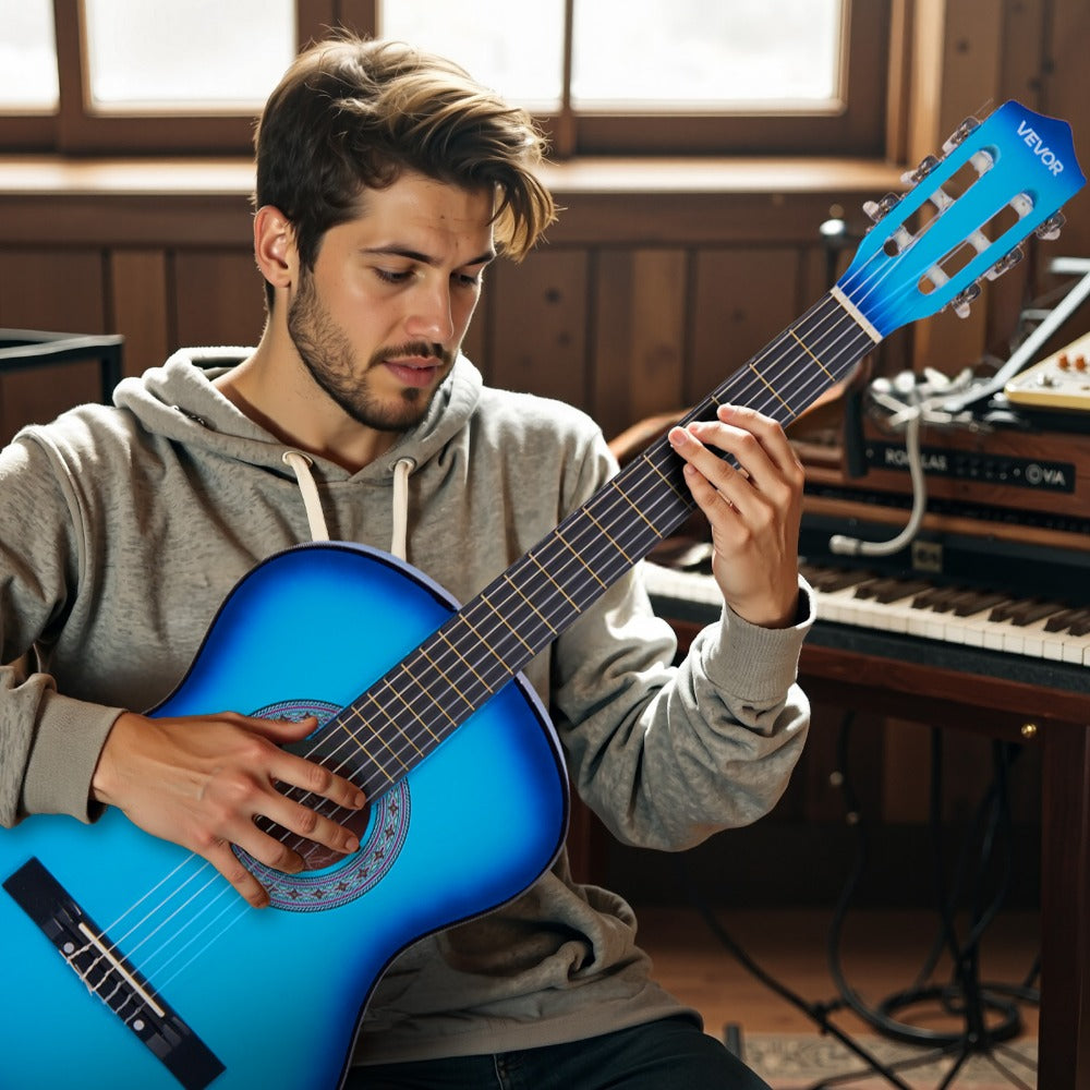 Acoustic Guitar, VEVOR, Classical, Beginner for Lessons and Practice detail image - detail view 25