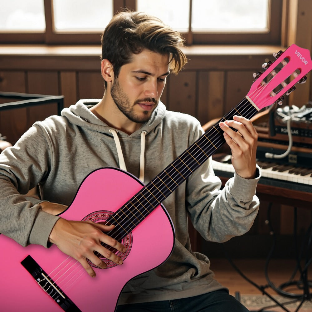 Acoustic Guitar, VEVOR, Classical, Beginner for Lessons and Practice detail image - detail view 33