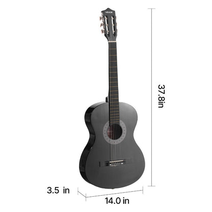 Acoustic Guitar, VEVOR, Classical, Beginner for Lessons and Practice detail image - detail view 6