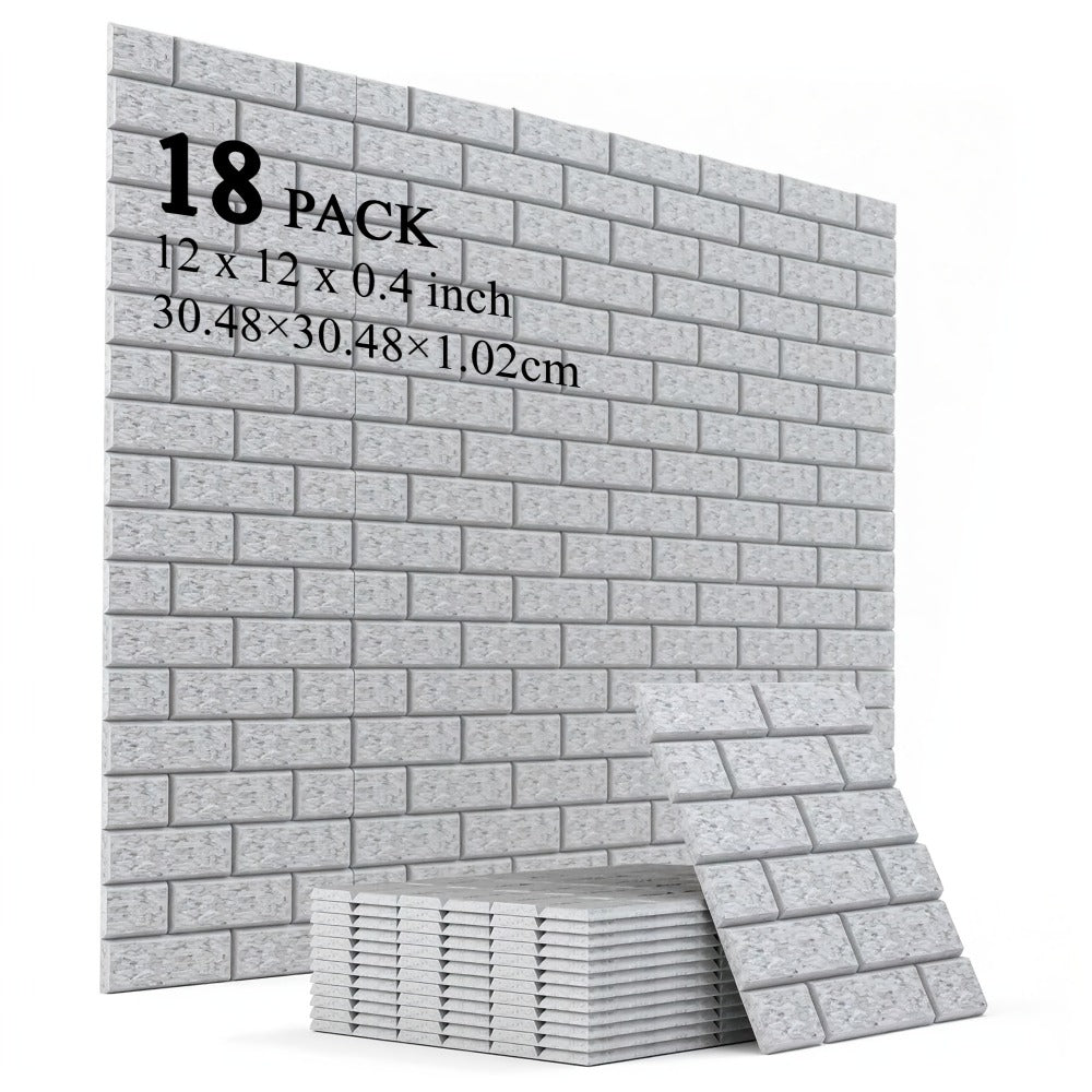 Acoustic Wall Panel, 48pcs, Self-Adhesive for Reducing Room Reflections In Recording detail image - detail view 7