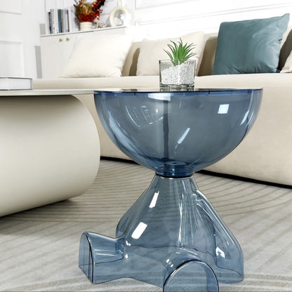 Acrylic Clear Coffee Table, Living Room Center Table for Work, Display, and Everyday Use detail image - detail view 10