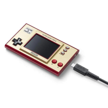 Game & Watch Super Mario Bros. Limited Edition Golden Handheld with Super Mario Bros., The Lost Levels & Ball