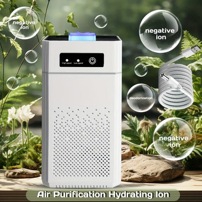 Air Purifier with HEPA Filter, 1291 Sq Ft Coverage, 34dB Mode, Three Speeds, USB Power and Aroma Tray
