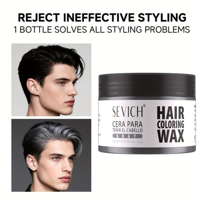 Hair Color Wax 13 Shades 120g, Temporary Hair Dye for Men & Women, Easy Apply & Wash Out, Party, Festival