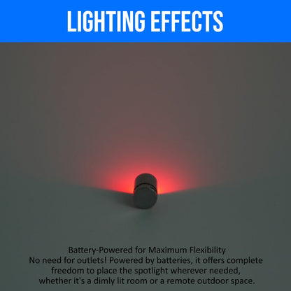 Mini Spotlight Battery Operated LED 20 Pack – Cordless Miniature Spot Lights for Artwork, Paintings, Jewelry, Display Cases, Handicrafts