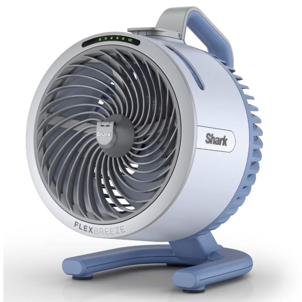Portable Fan by Shark FlexBreeze HydroGo Pro, Refurbished Five-Speed Misting Model with Oscillation
