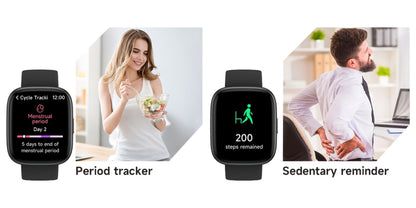 Smartwatch Alexa Built-in 1.83" HD – Wireless Calling, 100+ Sport Modes, Heart Rate, SpO2 and Sleep Readouts, Optional Woven