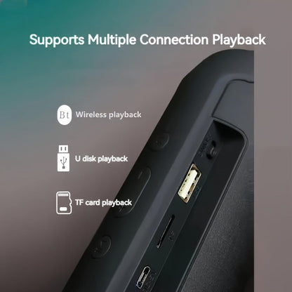 Portable Bluetooth Speaker with 1200mAh Battery and USB-C in Three Colors for Home, Travel and Small Gatherings